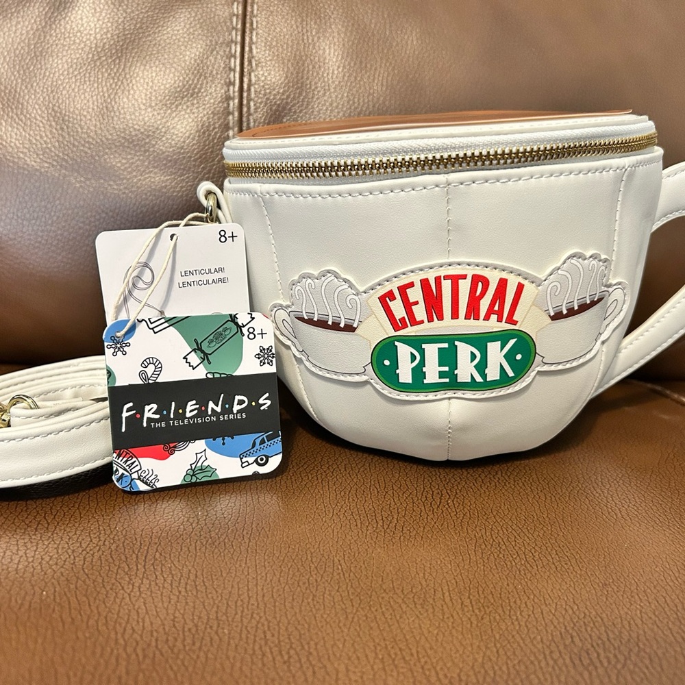 Loungefly Central Perk Cream Crossbody Bag